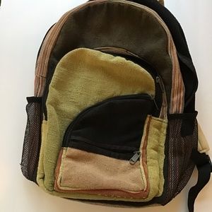 The collection Royal, backpack. 55% hemp